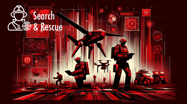 Search and Rescue Illustration